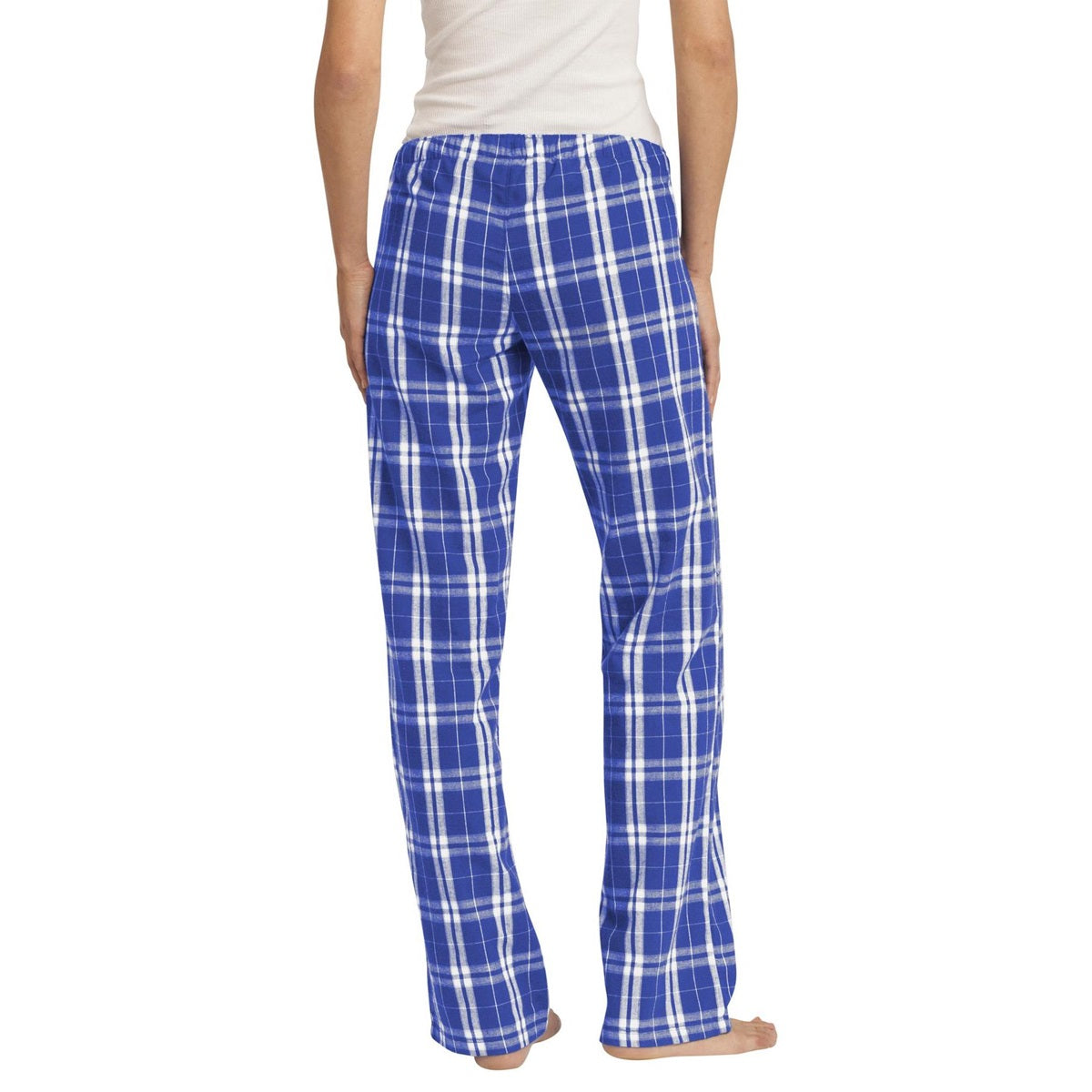 Black Flannel Pants - District - Cozy Plaid Design