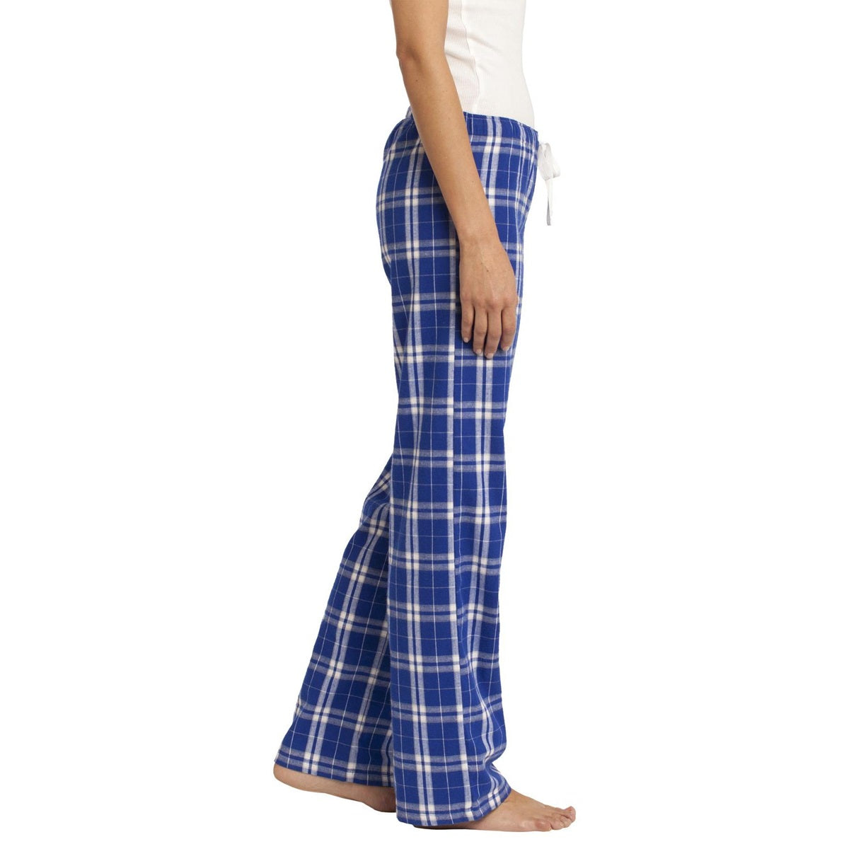 Black Flannel Pants - District - Cozy Plaid Design