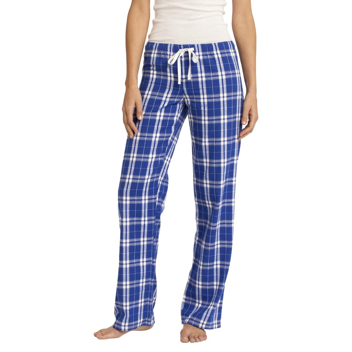 Black Flannel Pants - District - Cozy Plaid Design
