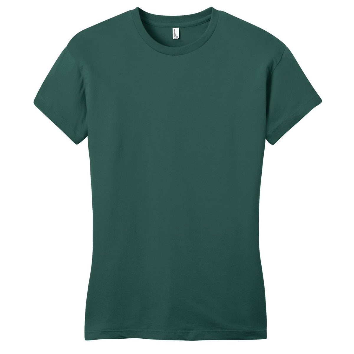 Black T-Shirts - District - Soft Cotton Tee - Comfortable Fit
