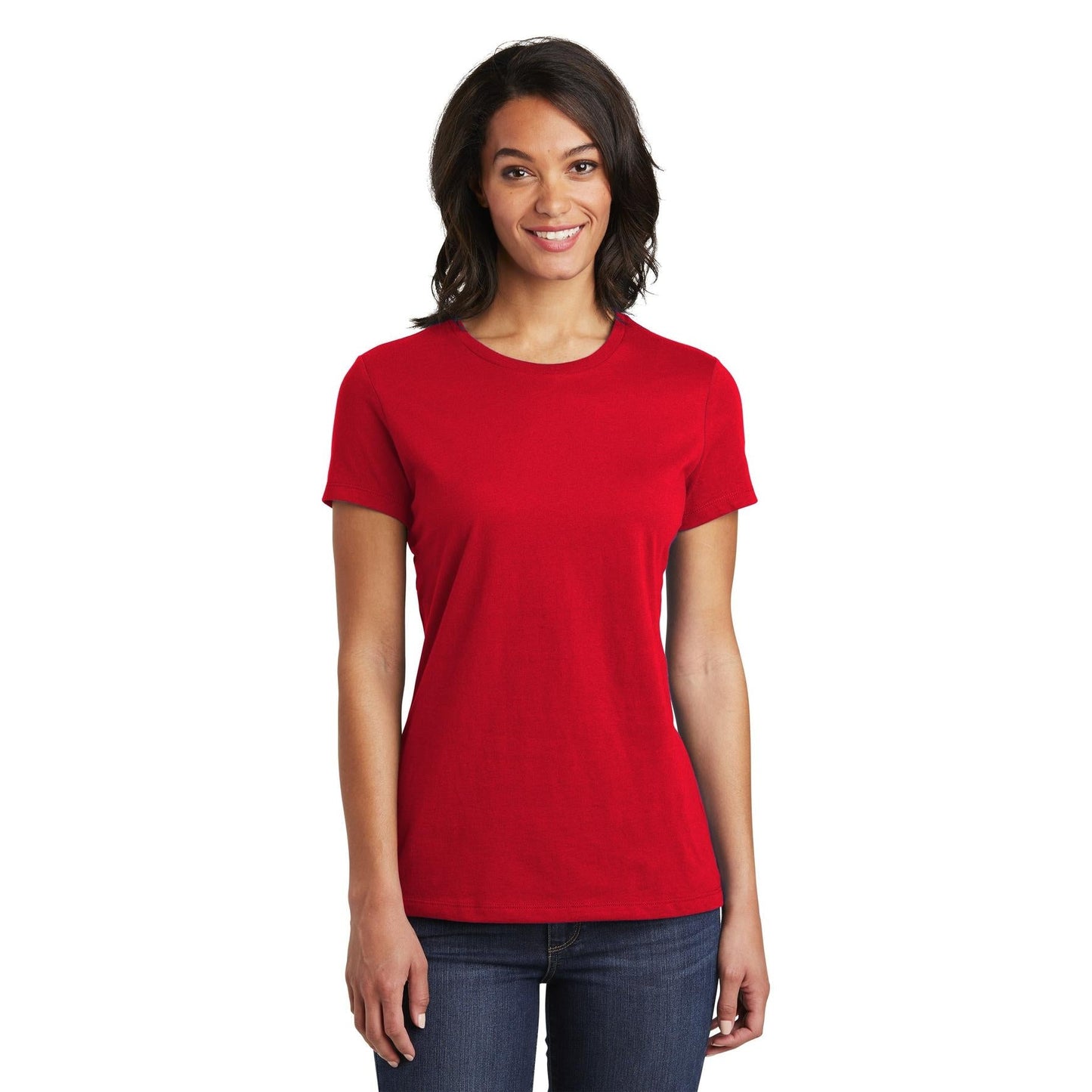Black T-Shirts - District - Soft Cotton Tee - Comfortable Fit