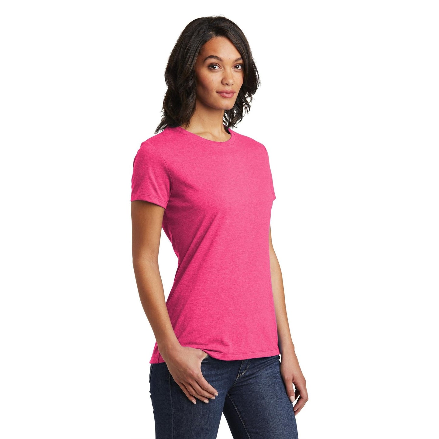 Black T-Shirts - District - Soft Cotton Tee - Comfortable Fit