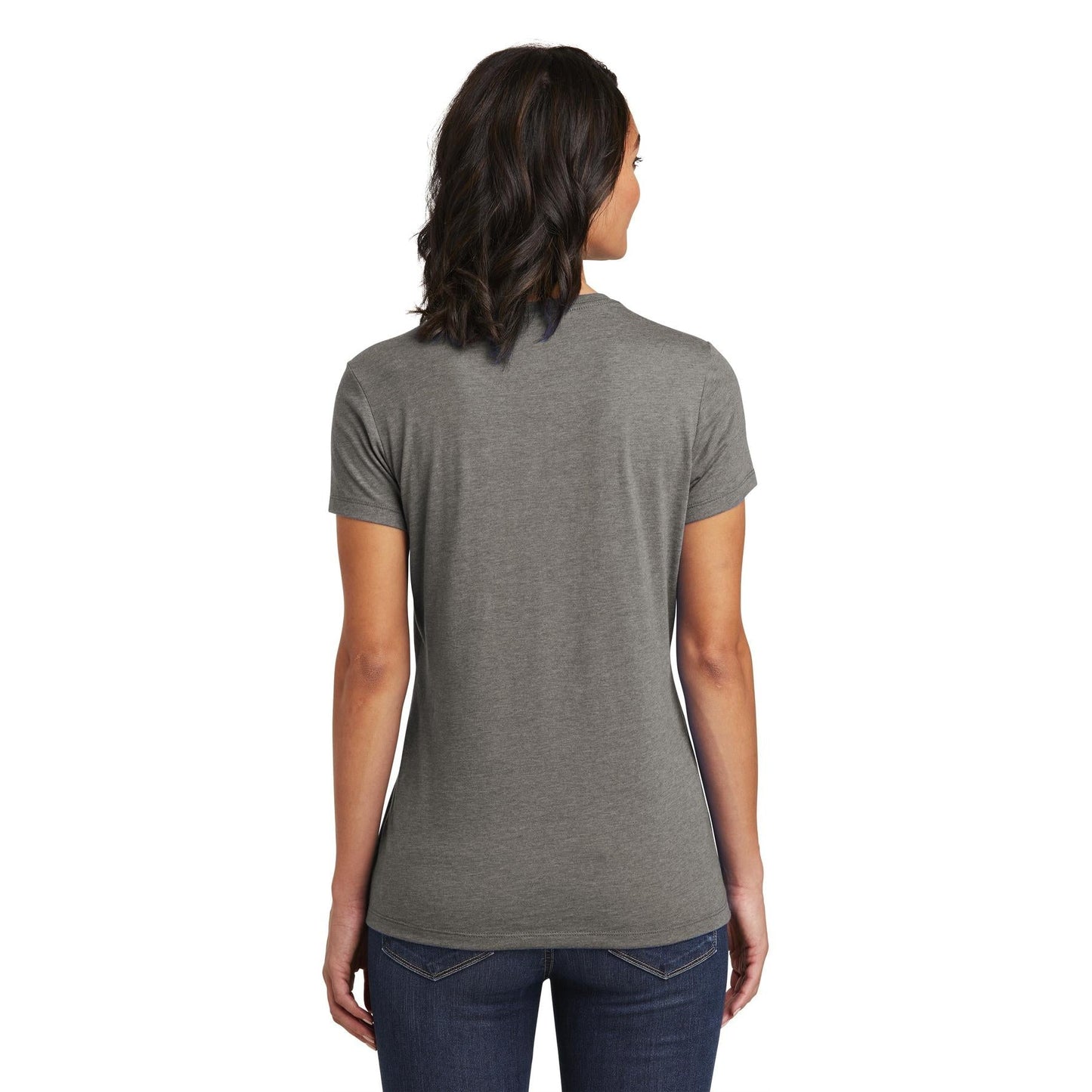 Black T-Shirts - District - Soft Cotton Tee - Comfortable Fit