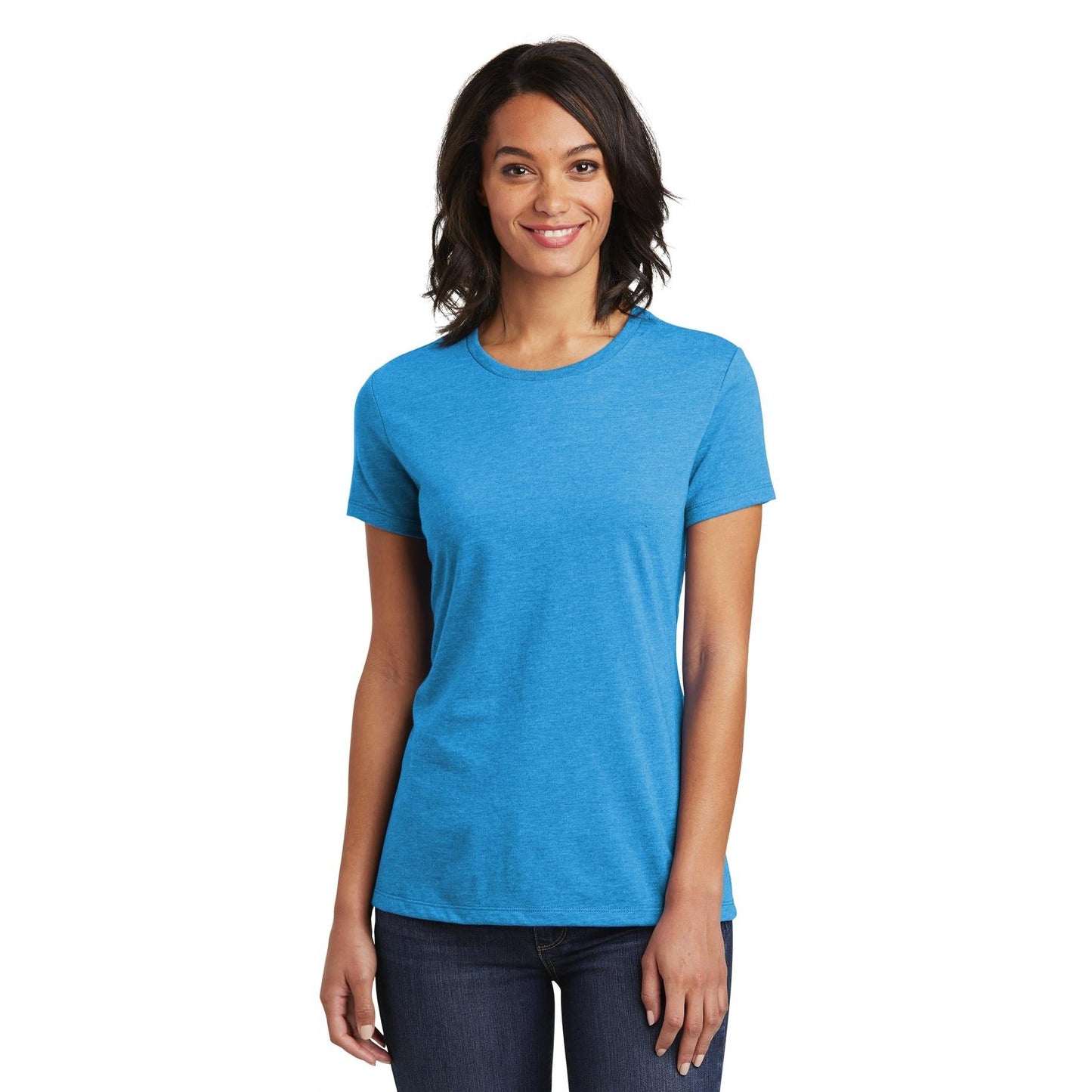 Black T-Shirts - District - Soft Cotton Tee - Comfortable Fit