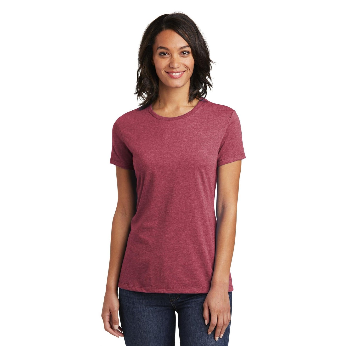 Black T-Shirts - District - Soft Cotton Tee - Comfortable Fit