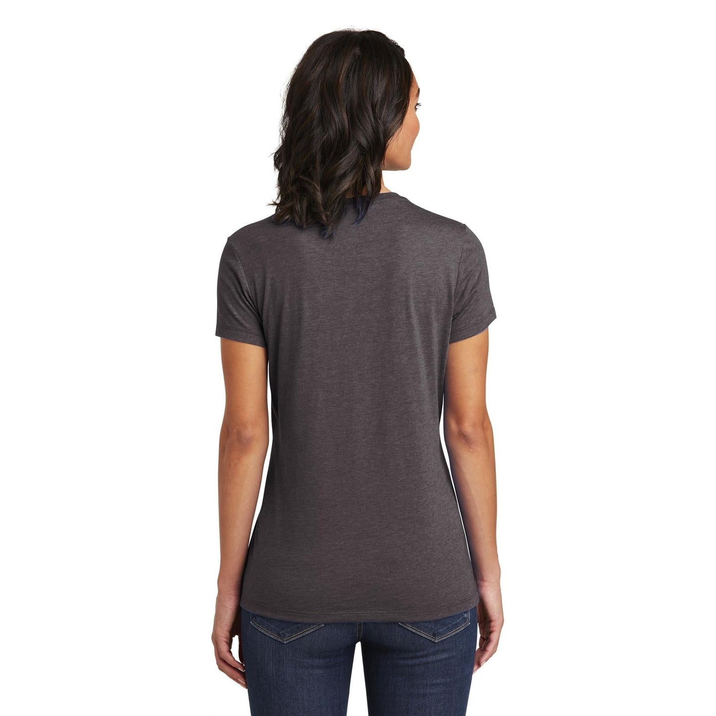 Black T-Shirts - District - Soft Cotton Tee - Comfortable Fit