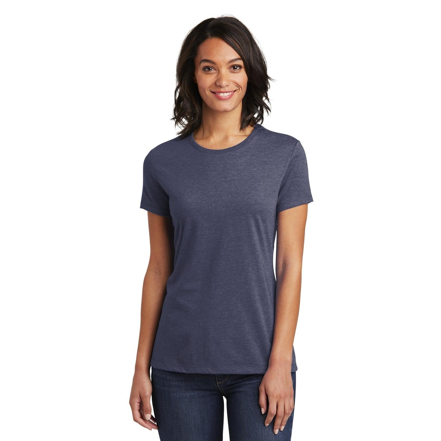 Black T-Shirts - District - Soft Cotton Tee - Comfortable Fit