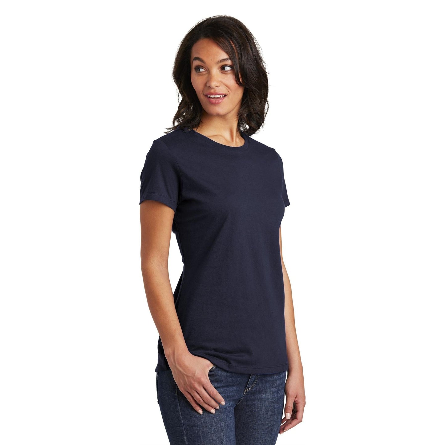 Black T-Shirts - District - Soft Cotton Tee - Comfortable Fit