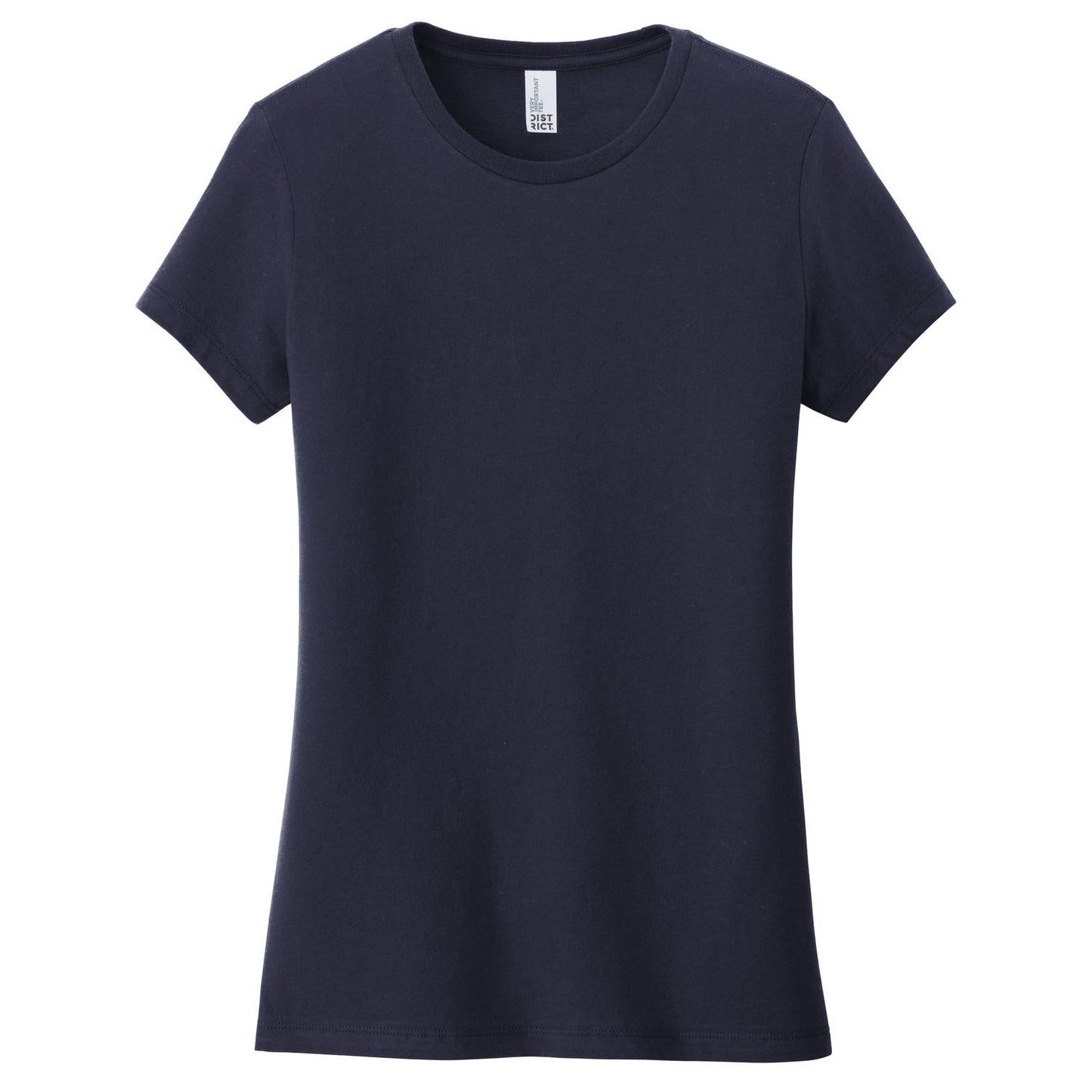 Black T-Shirts - District - Soft Cotton Tee - Comfortable Fit