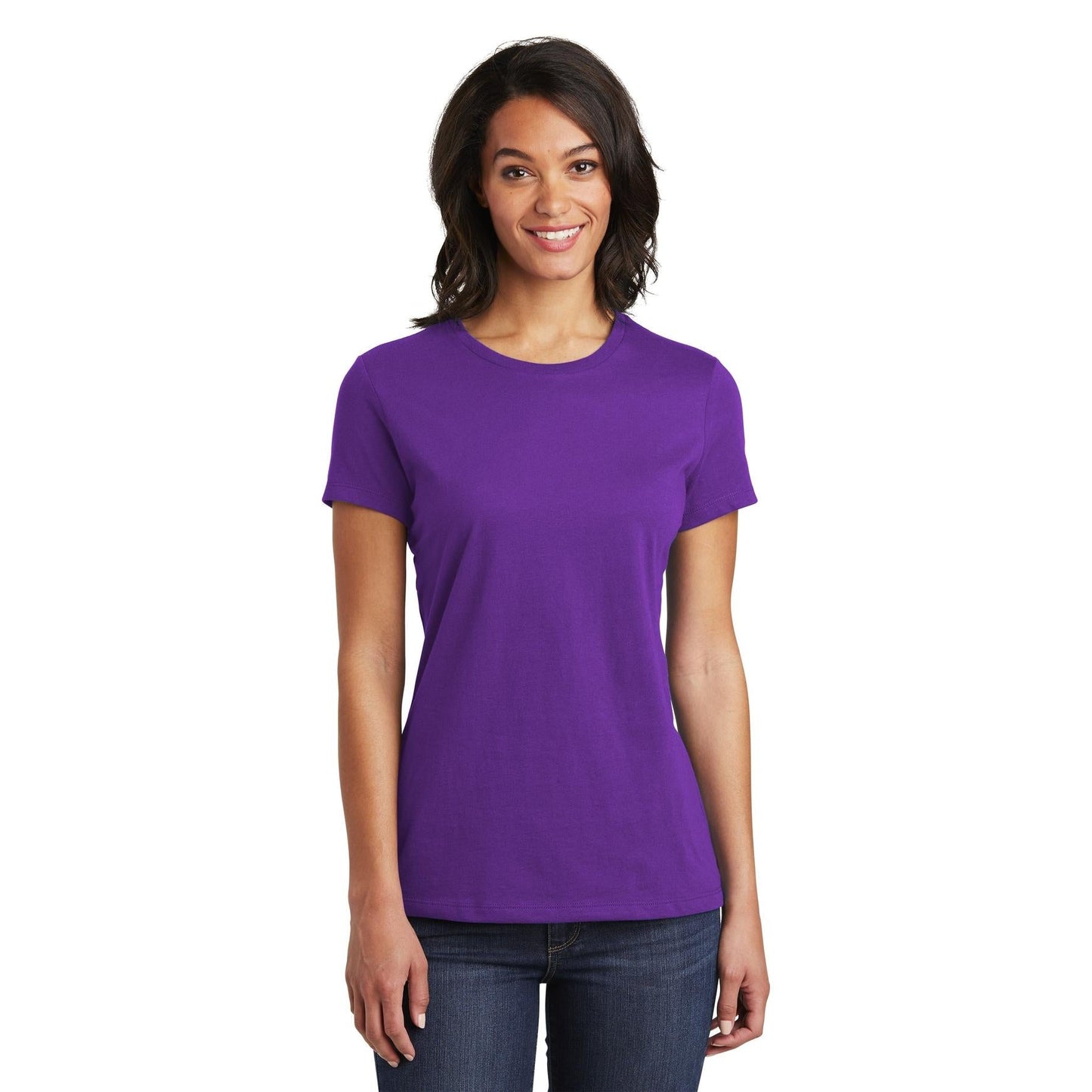 Black T-Shirts - District - Soft Cotton Tee - Comfortable Fit