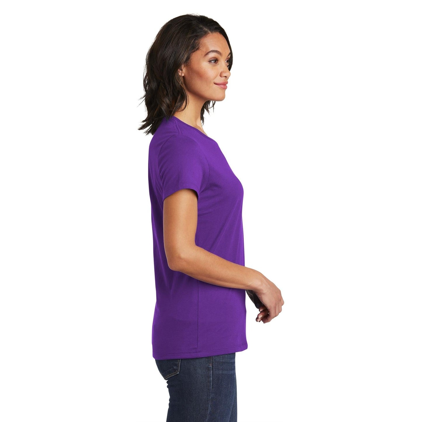 Black T-Shirts - District - Soft Cotton Tee - Comfortable Fit