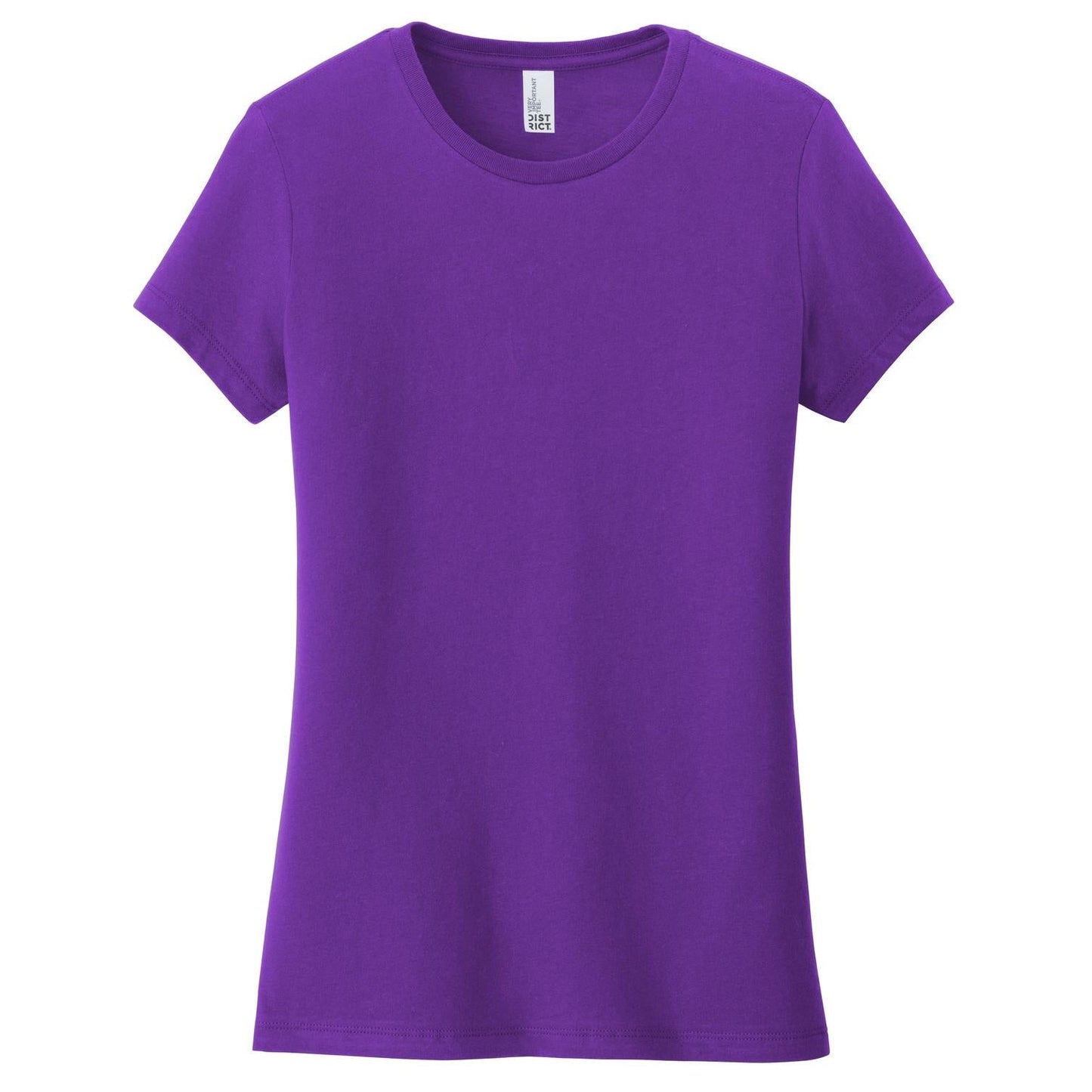 Black T-Shirts - District - Soft Cotton Tee - Comfortable Fit