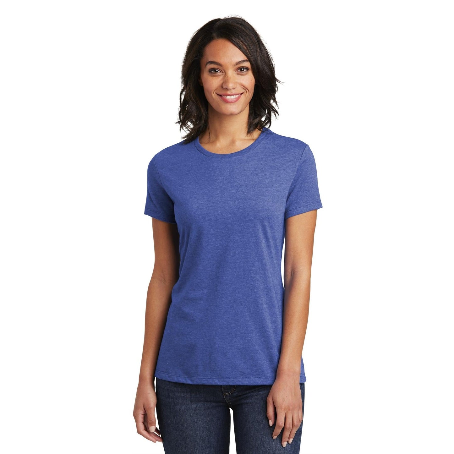 Black T-Shirts - District - Soft Cotton Tee - Comfortable Fit