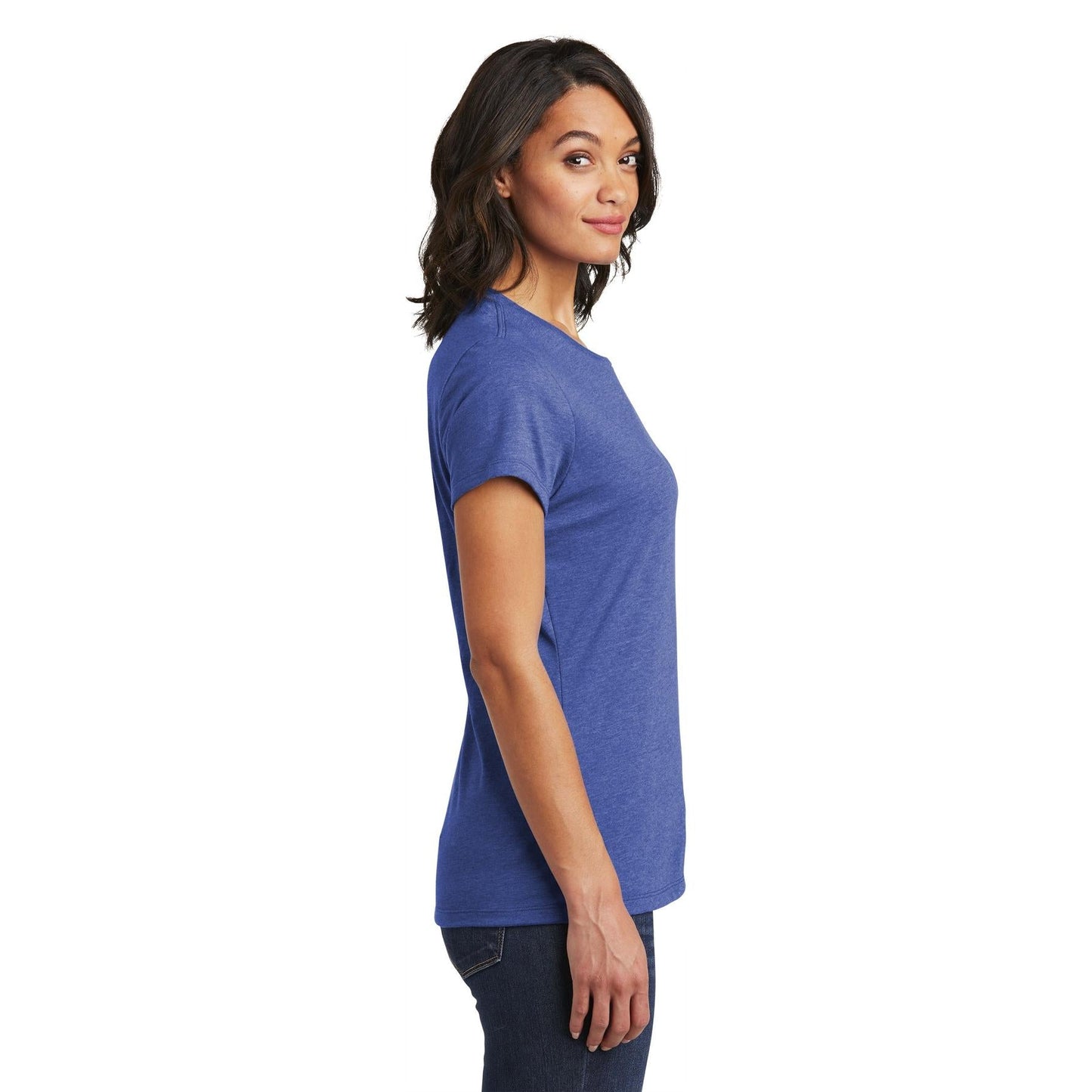 Black T-Shirts - District - Soft Cotton Tee - Comfortable Fit