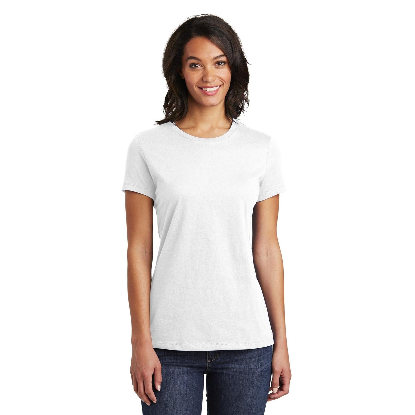 Black T-Shirts - District - Soft Cotton Tee - Comfortable Fit
