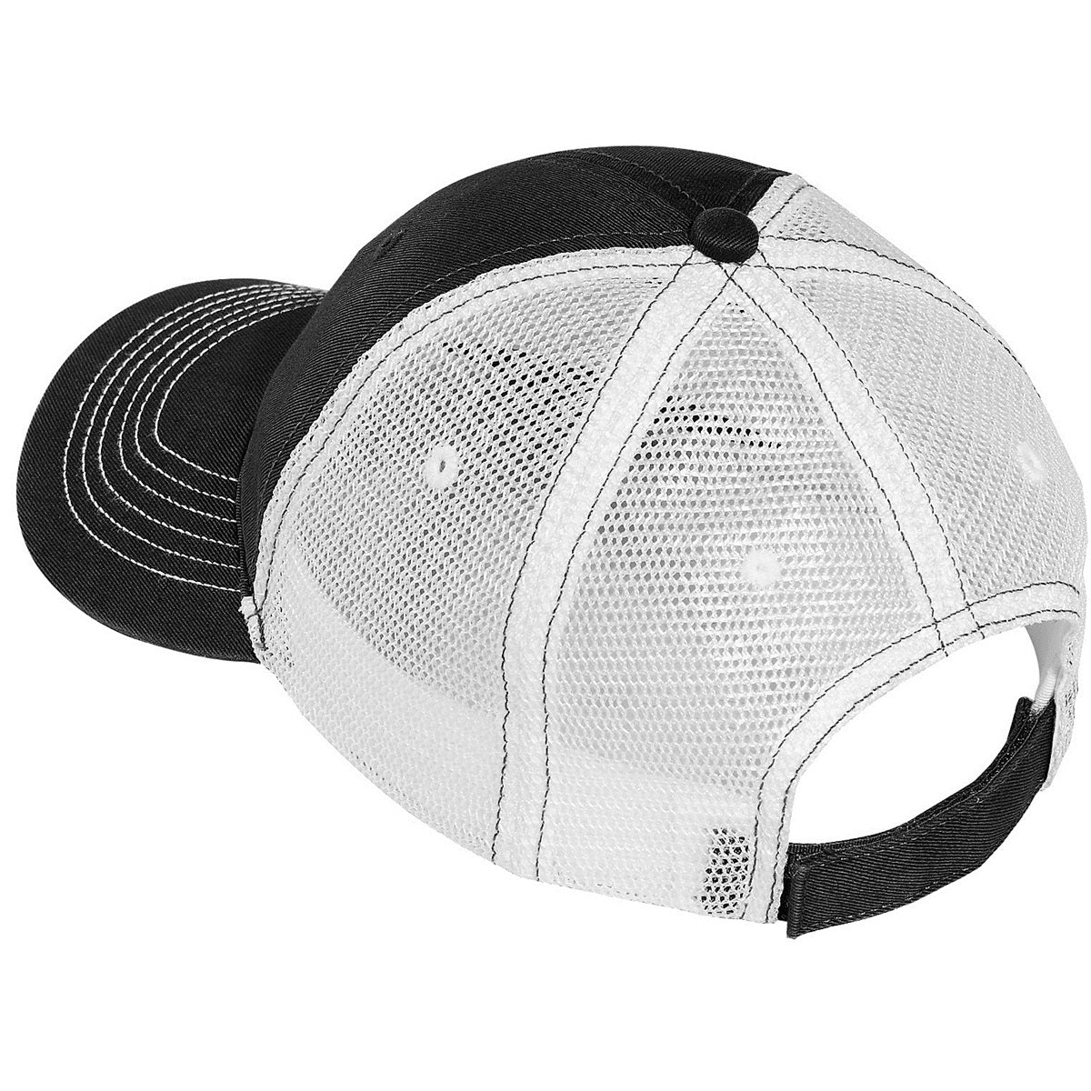 Army/White Ball Caps - District - Stylish Mesh Design