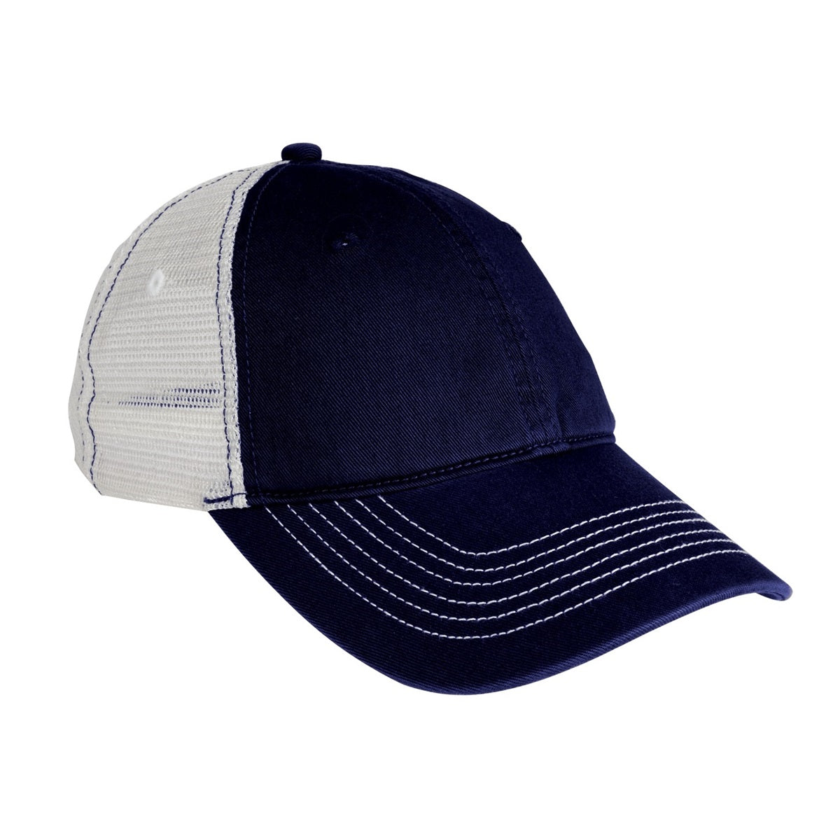 Army/White Ball Caps - District - Stylish Mesh Design