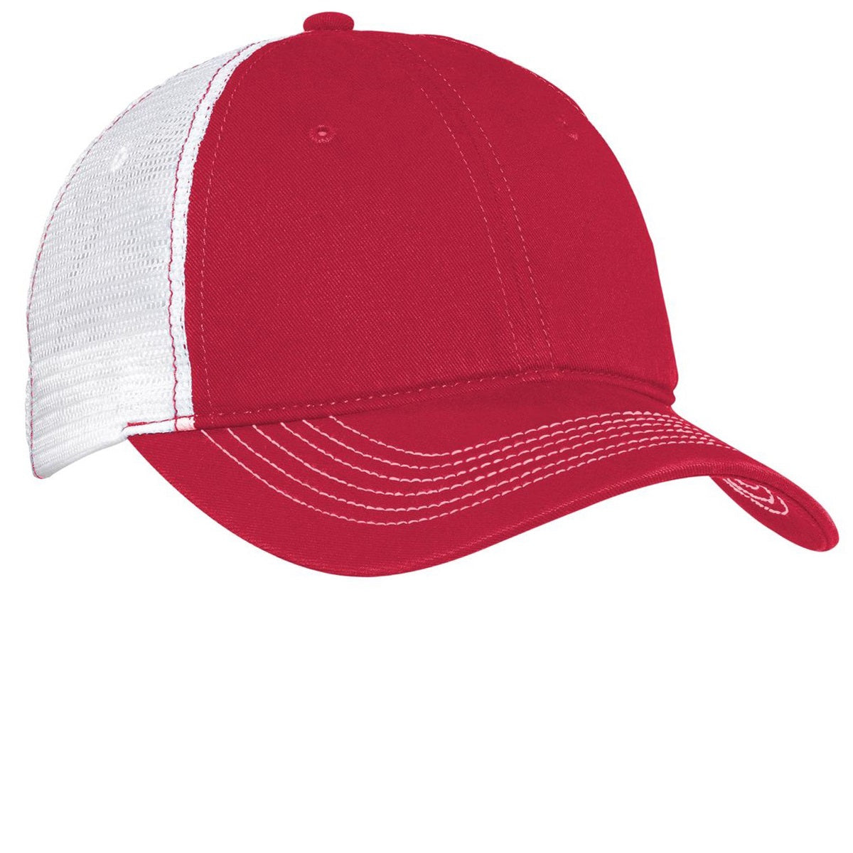Army/White Ball Caps - District - Stylish Mesh Design