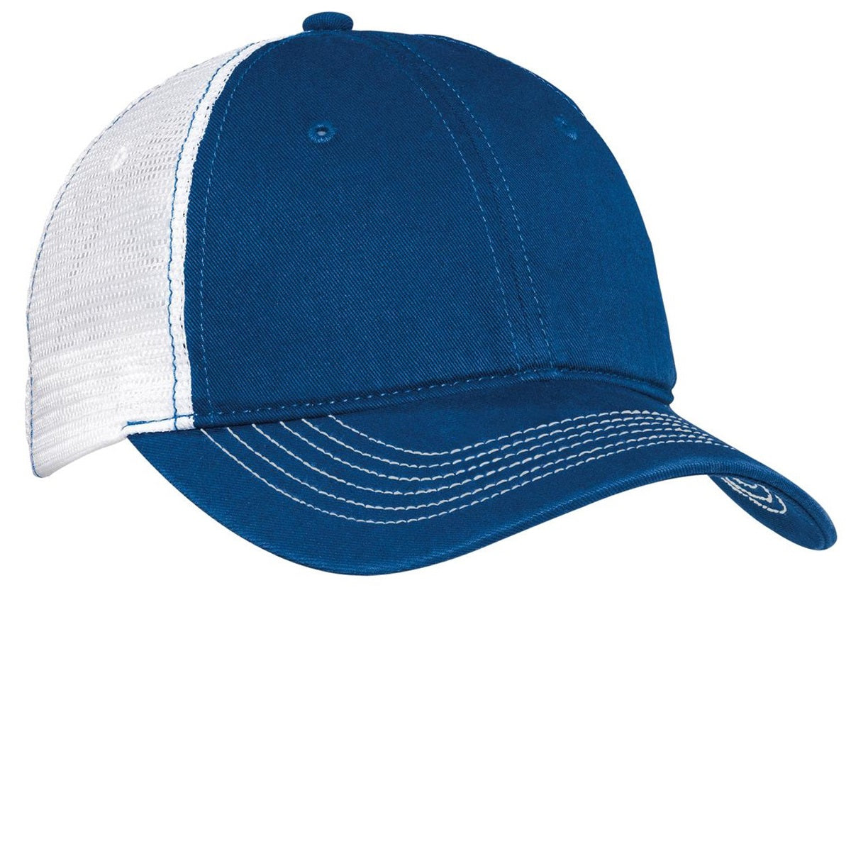 Army/White Ball Caps - District - Stylish Mesh Design