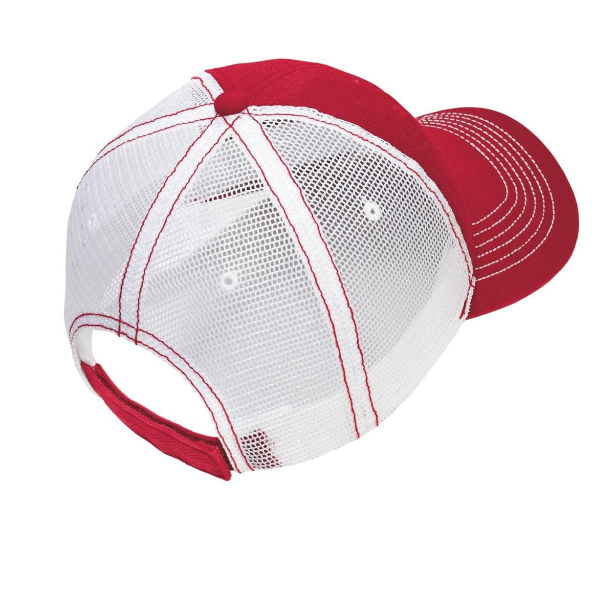 Army/White Ball Caps - District - Stylish Mesh Design