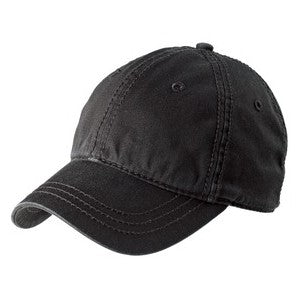 Black Ball Caps - District - Stylish Cotton Twill