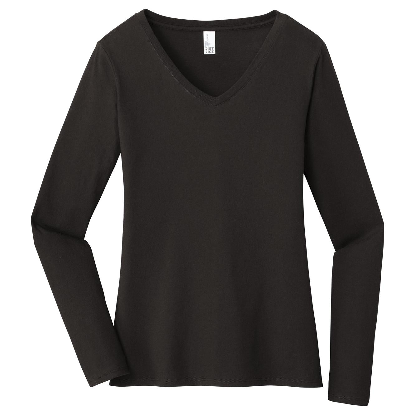 Black T-Shirts - District - Soft Cotton Tee - Stylish Design