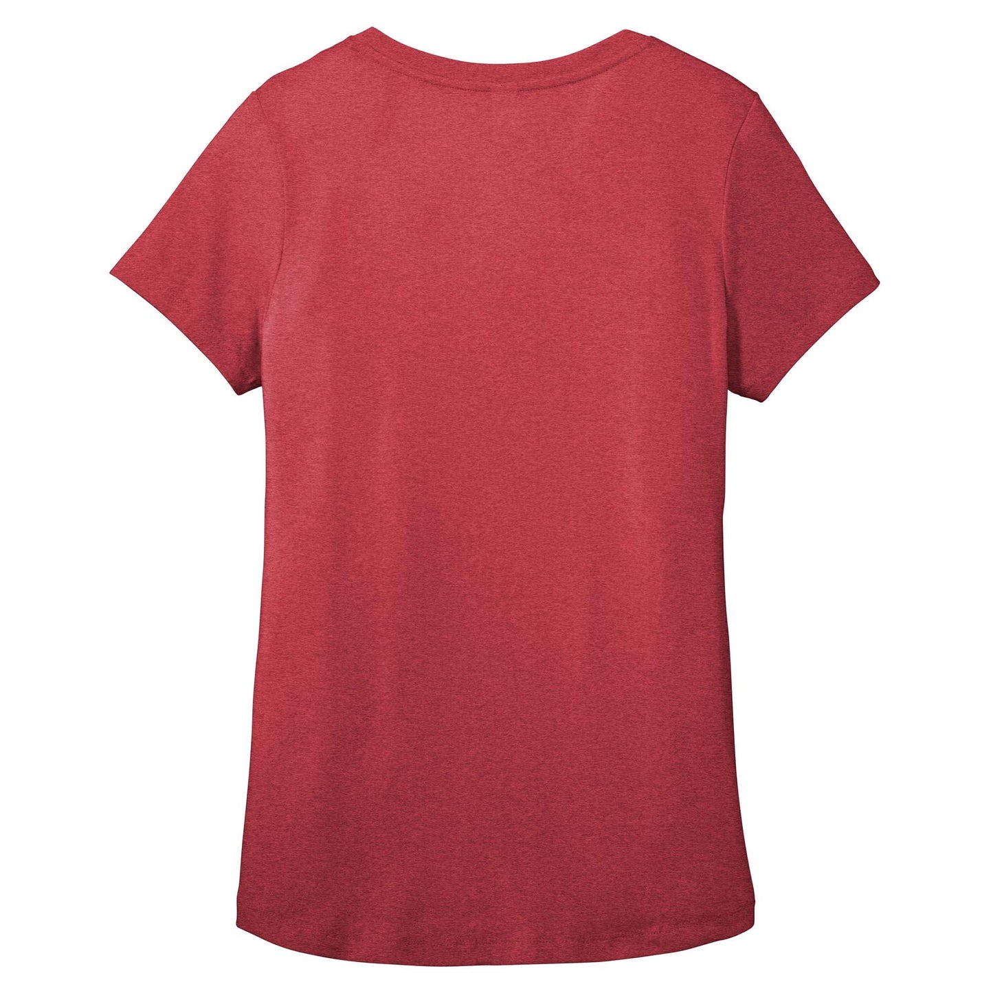 Black T-Shirt - District - Soft Flex Scoop Neck Design