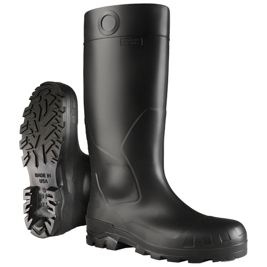 Black Work Boots - Dunlop - Lightweight Comfort