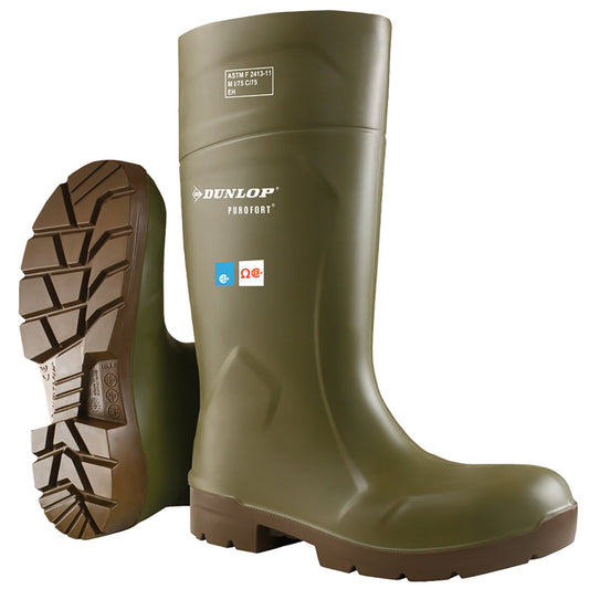 Green Work Boots - Dunlop - Food Safety Design