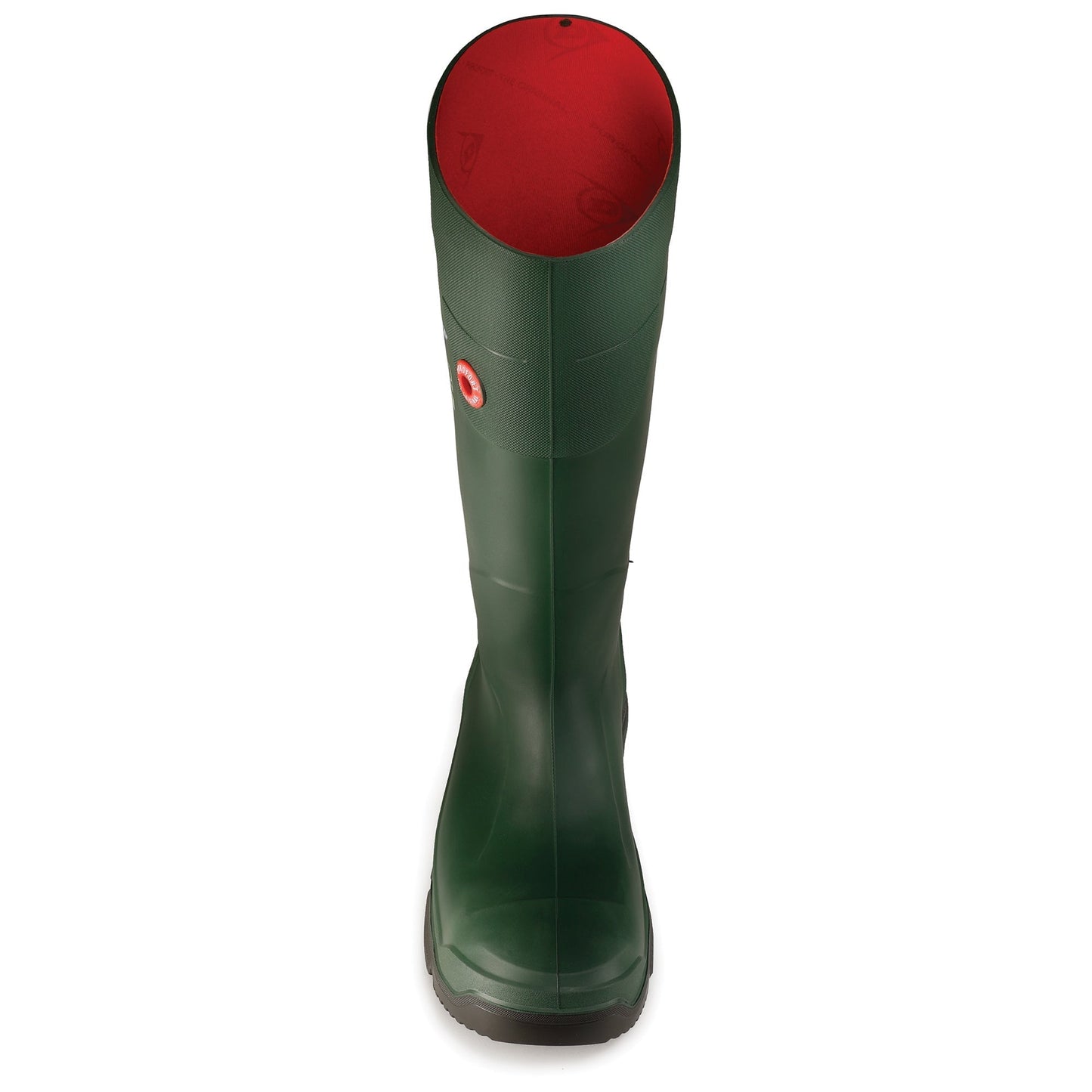 Green Work Boots - Dunlop - Waterproof and Slip Resistant