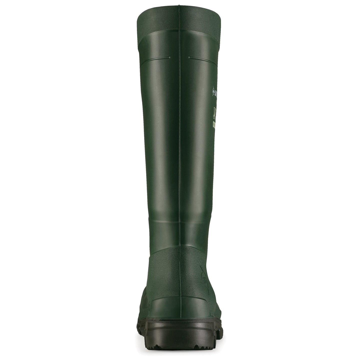 Green Work Boots - Dunlop - Waterproof and Slip Resistant