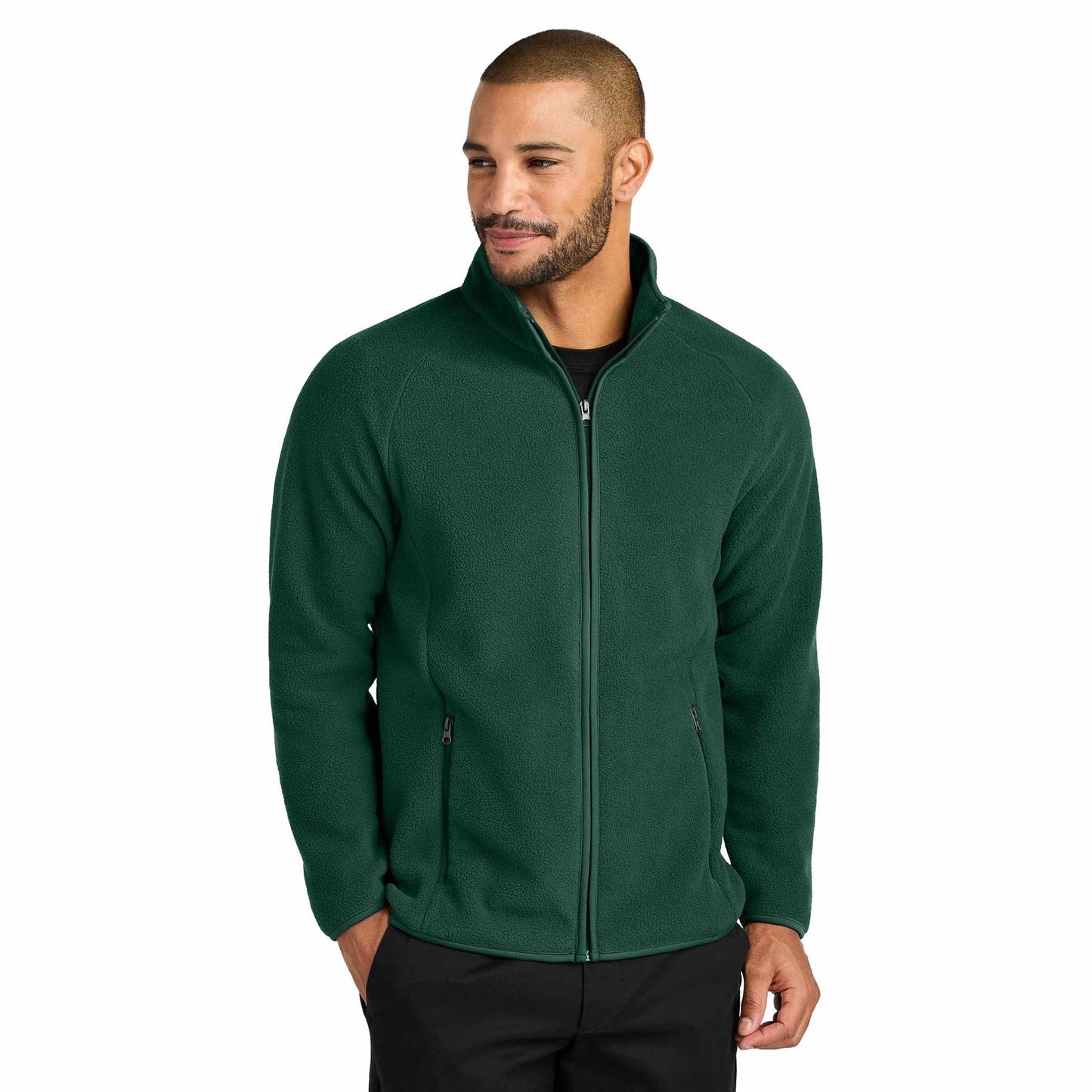 Dark Green Jackets - Port Authority - Eco-Friendly Fleece