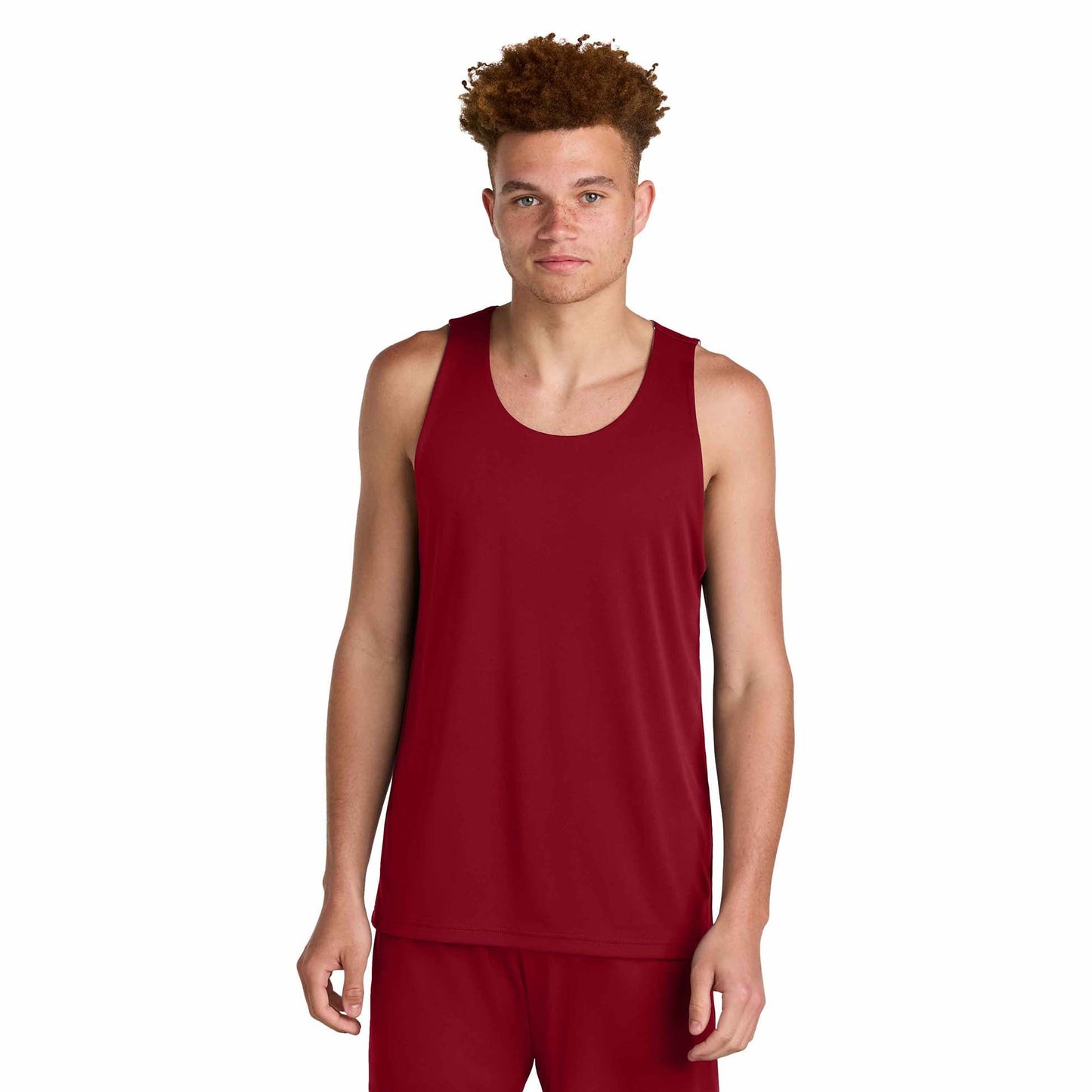 Black/White Tank Tops - Sport-Tek - Lightweight Fabric
