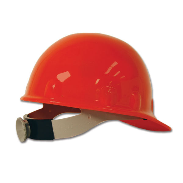 White Hard Hats - Fibre Metal - Impact Resistant