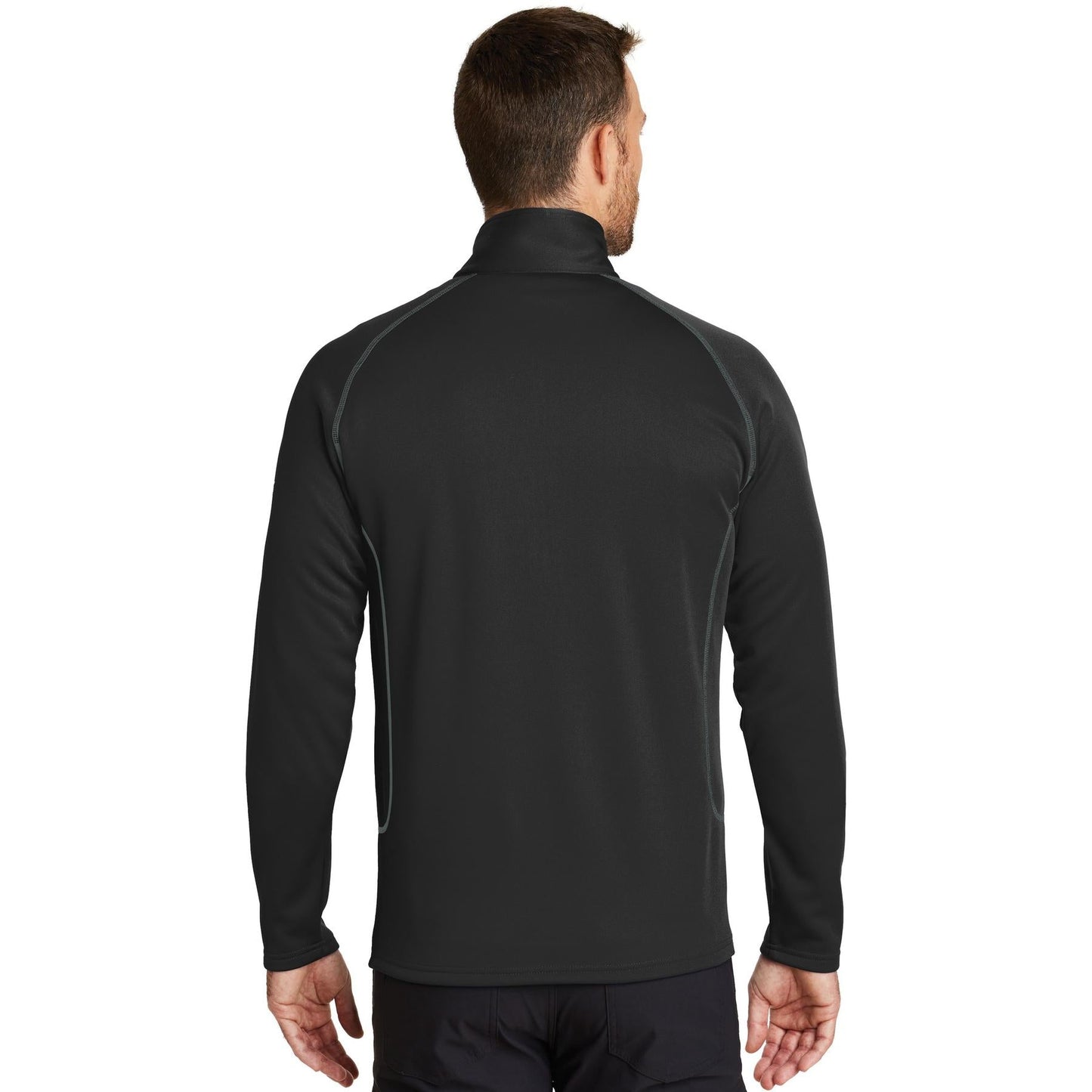 Black Sweatshirts - Eddie Bauer - Smooth Fleece Design