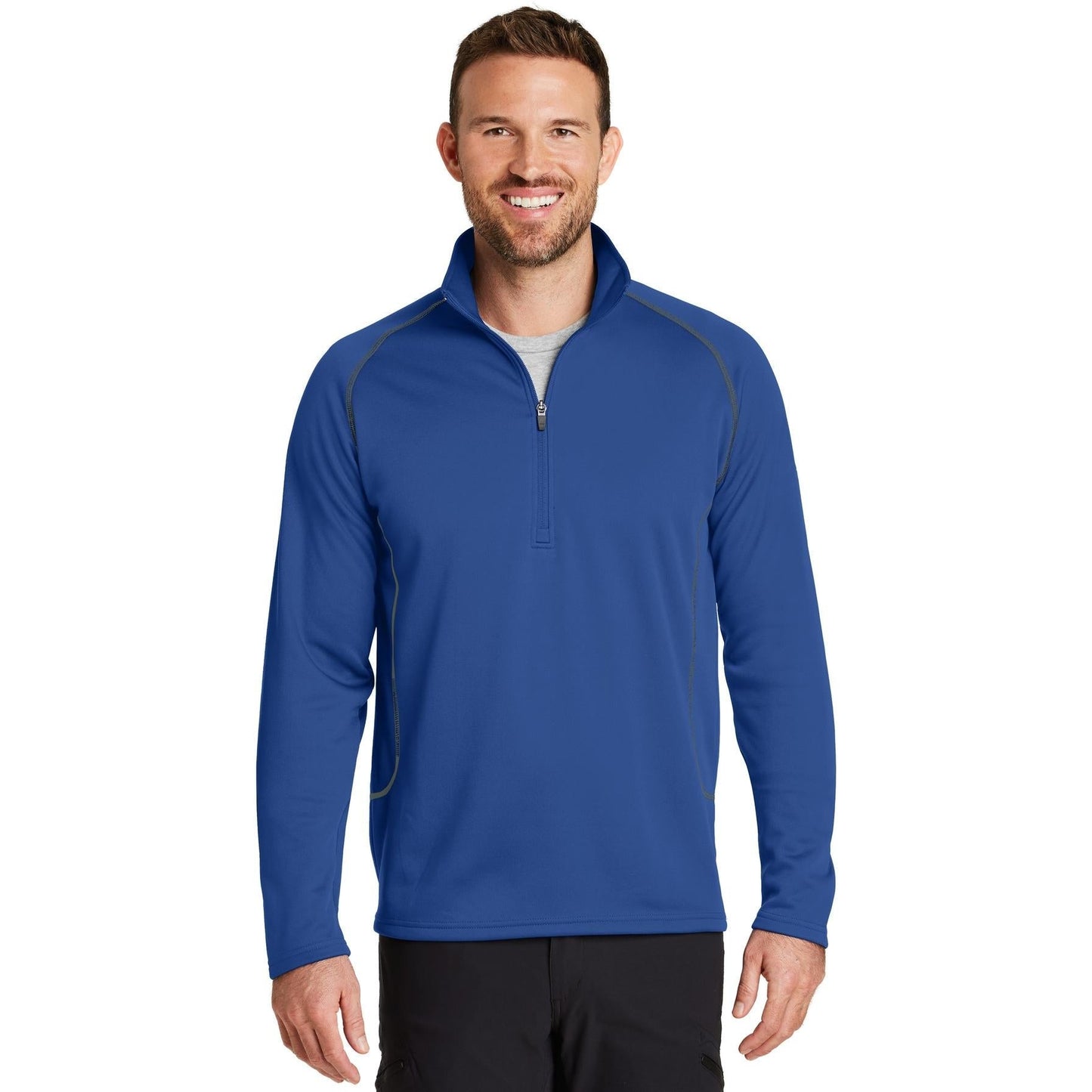 Black Sweatshirts - Eddie Bauer - Smooth Fleece Design