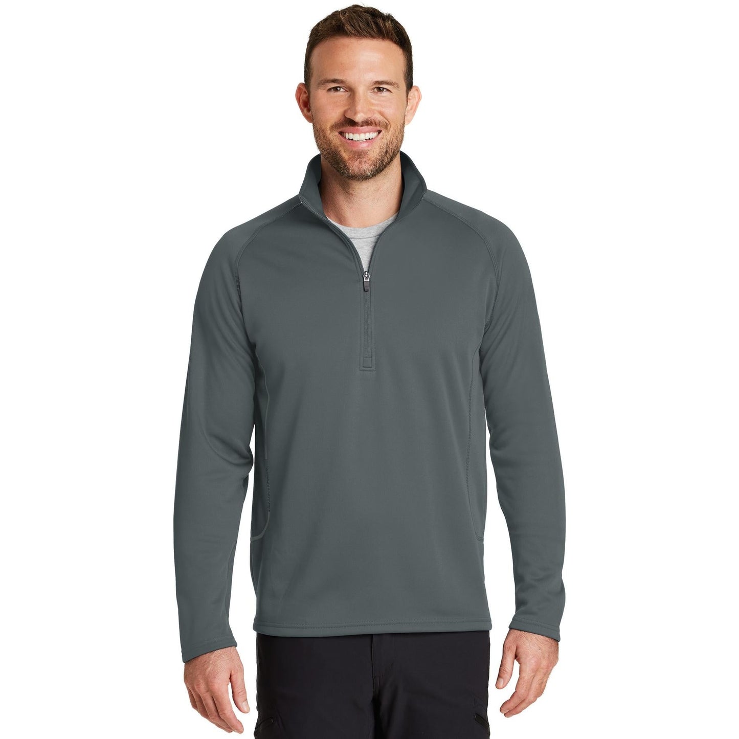 Black Sweatshirts - Eddie Bauer - Smooth Fleece Design