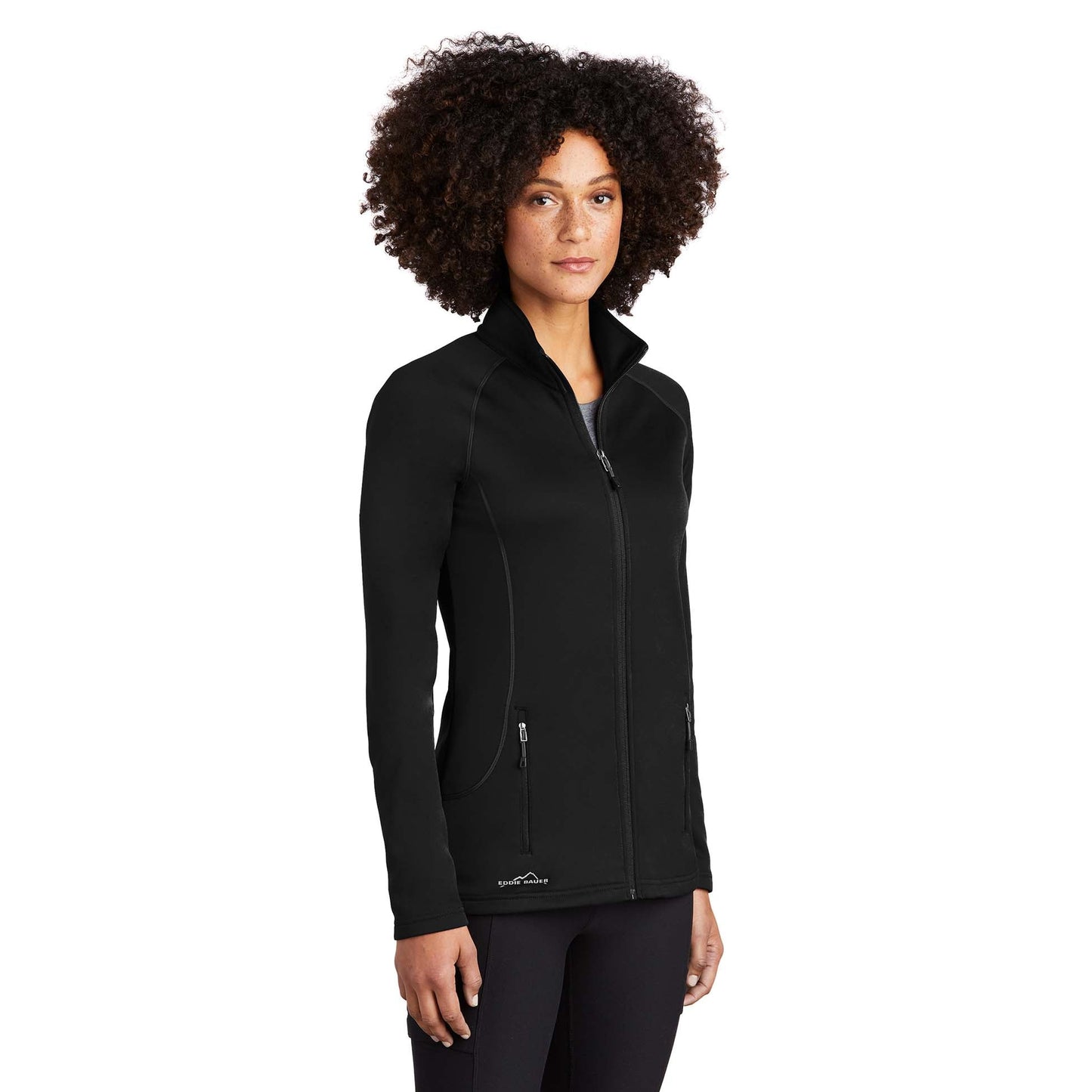 Black Sweatshirts - Eddie Bauer - Smooth Fleece Layer