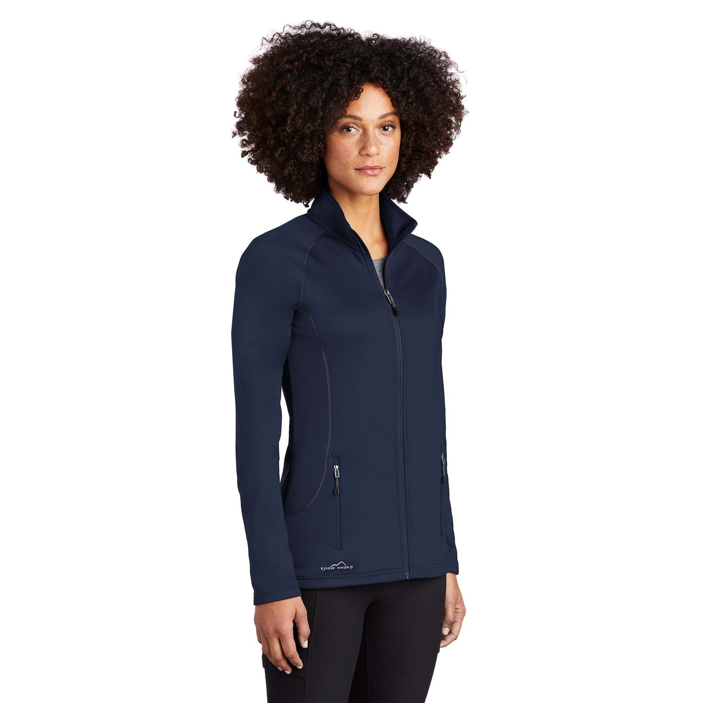 Black Sweatshirts - Eddie Bauer - Smooth Fleece Layer
