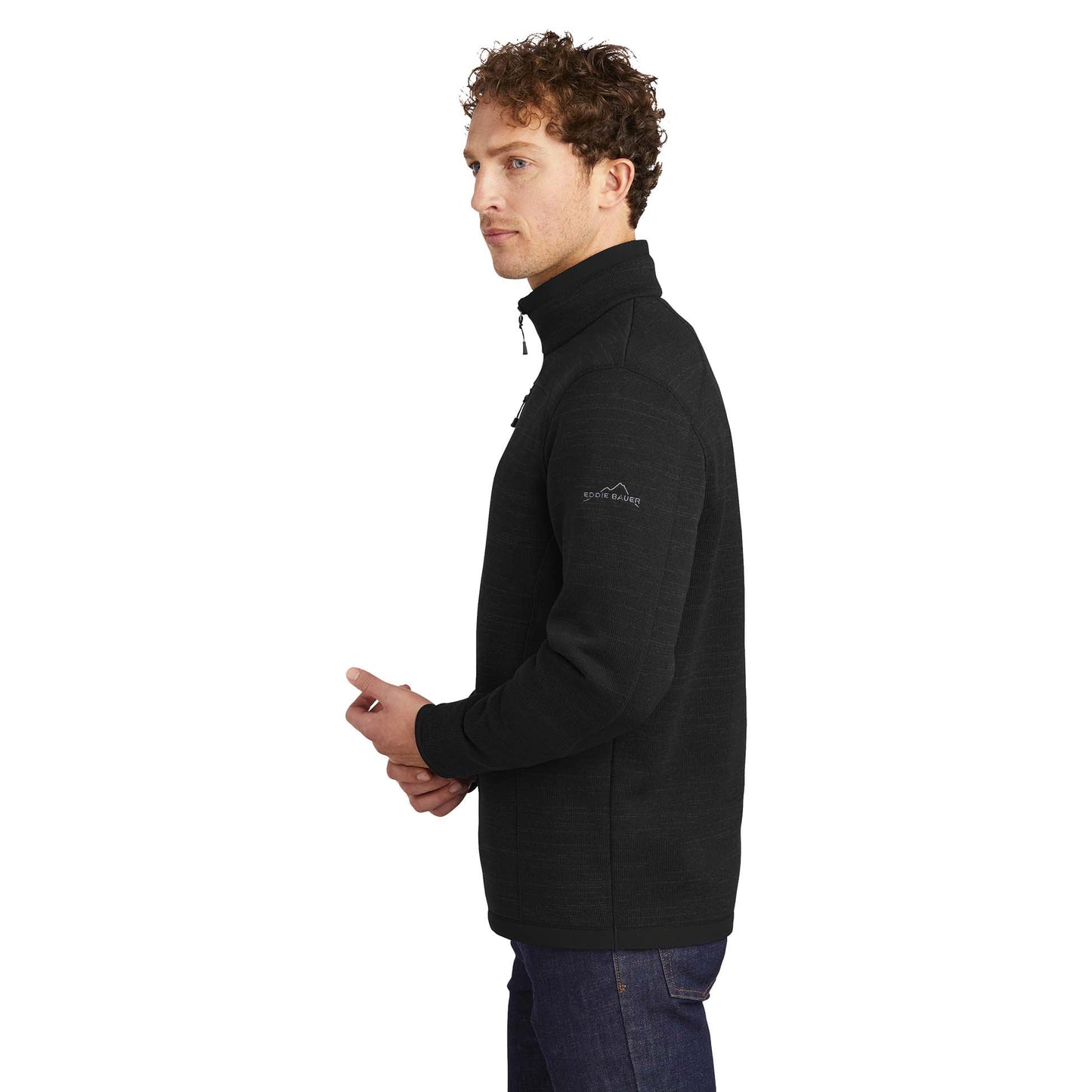 Black Fleece Sweatshirt - Eddie Bauer - Cozy Comfort
