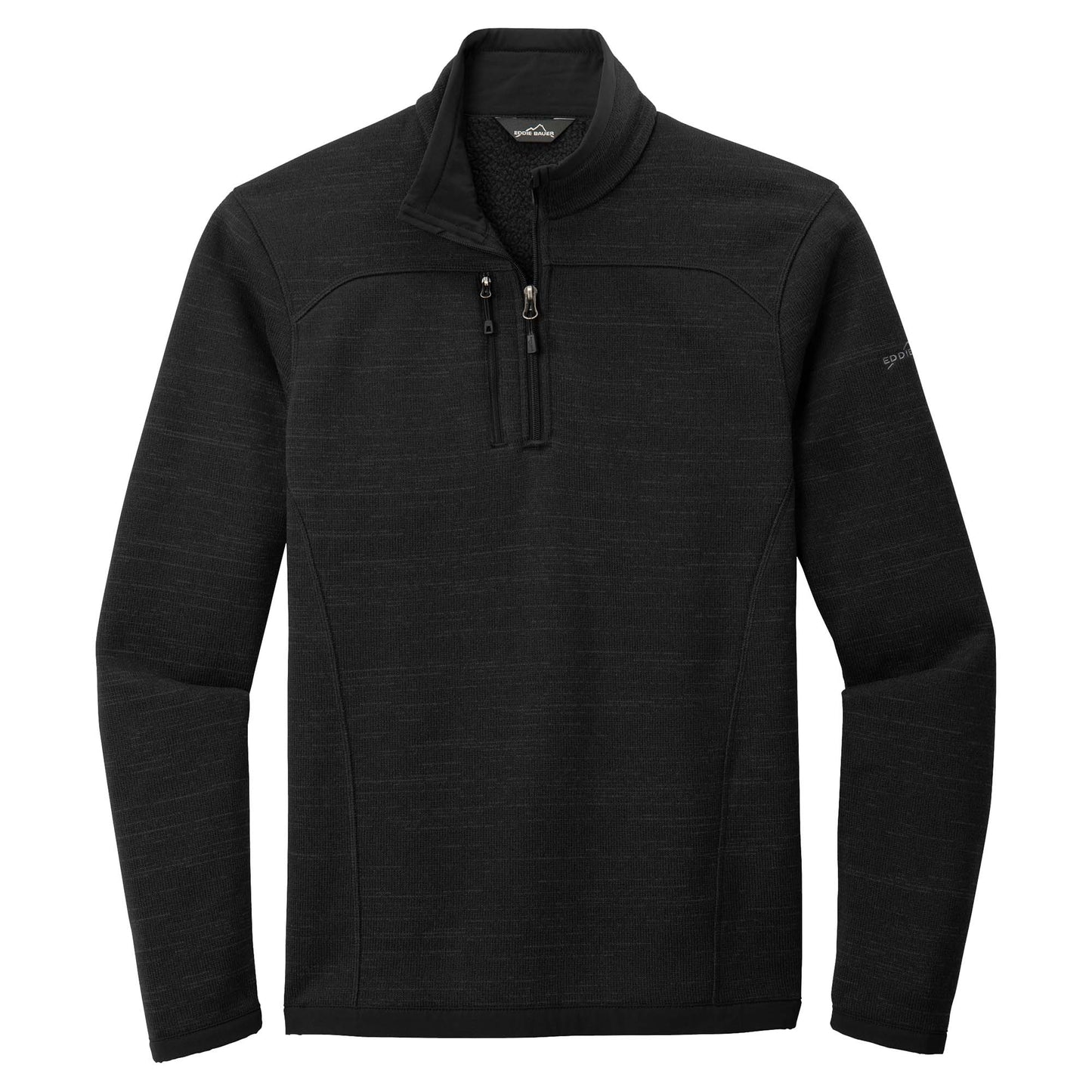 Black Fleece Sweatshirt - Eddie Bauer - Cozy Comfort
