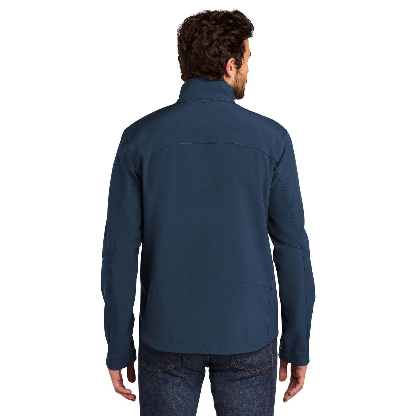 Black Soft Shell Jacket - Eddie Bauer - Weather Resistant