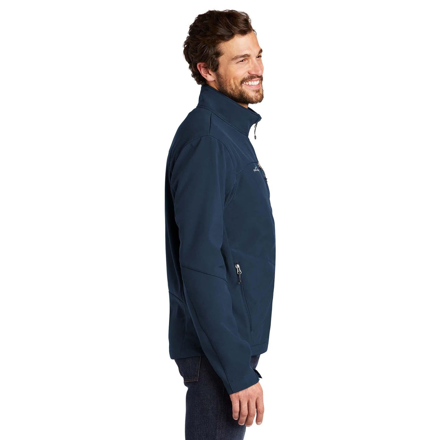 Black Soft Shell Jacket - Eddie Bauer - Weather Resistant
