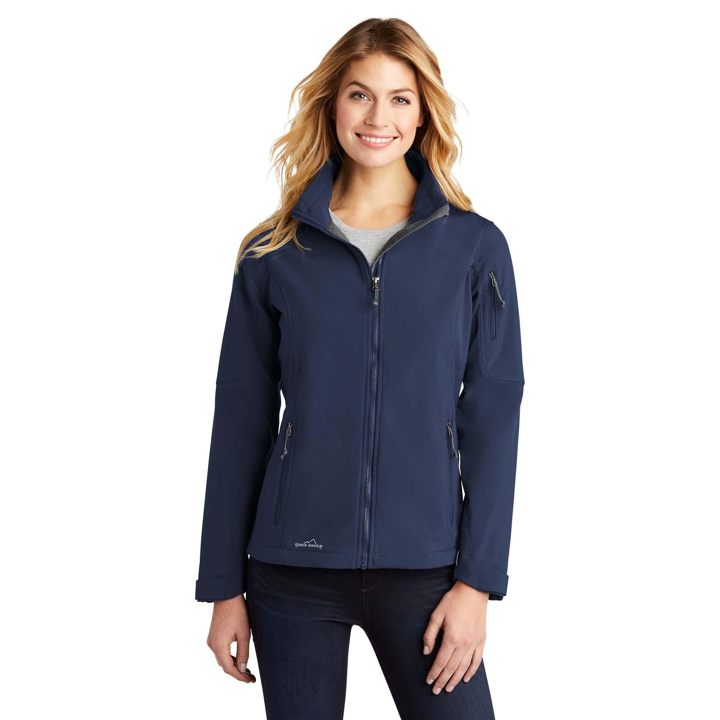 Black Waterproof Jacket - Eddie Bauer - Soft Shell