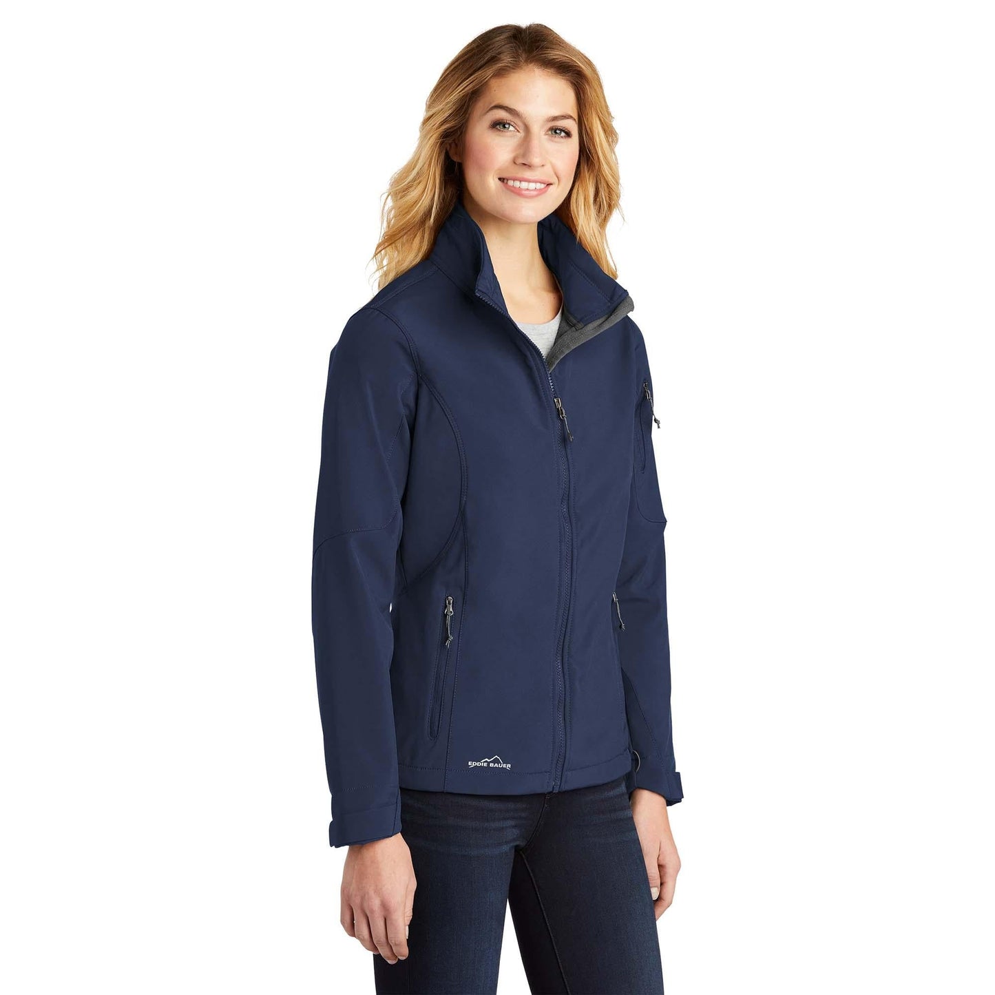 Black Waterproof Jacket - Eddie Bauer - Soft Shell
