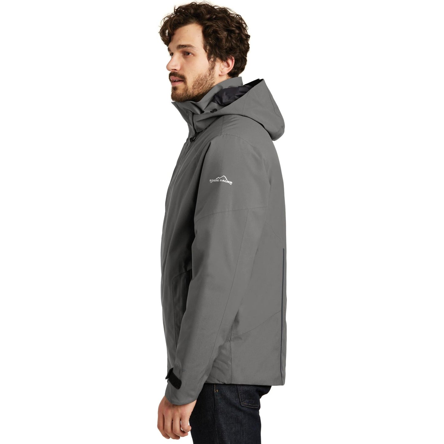 Black Insulated Jacket - Eddie Bauer - Weather Resistant