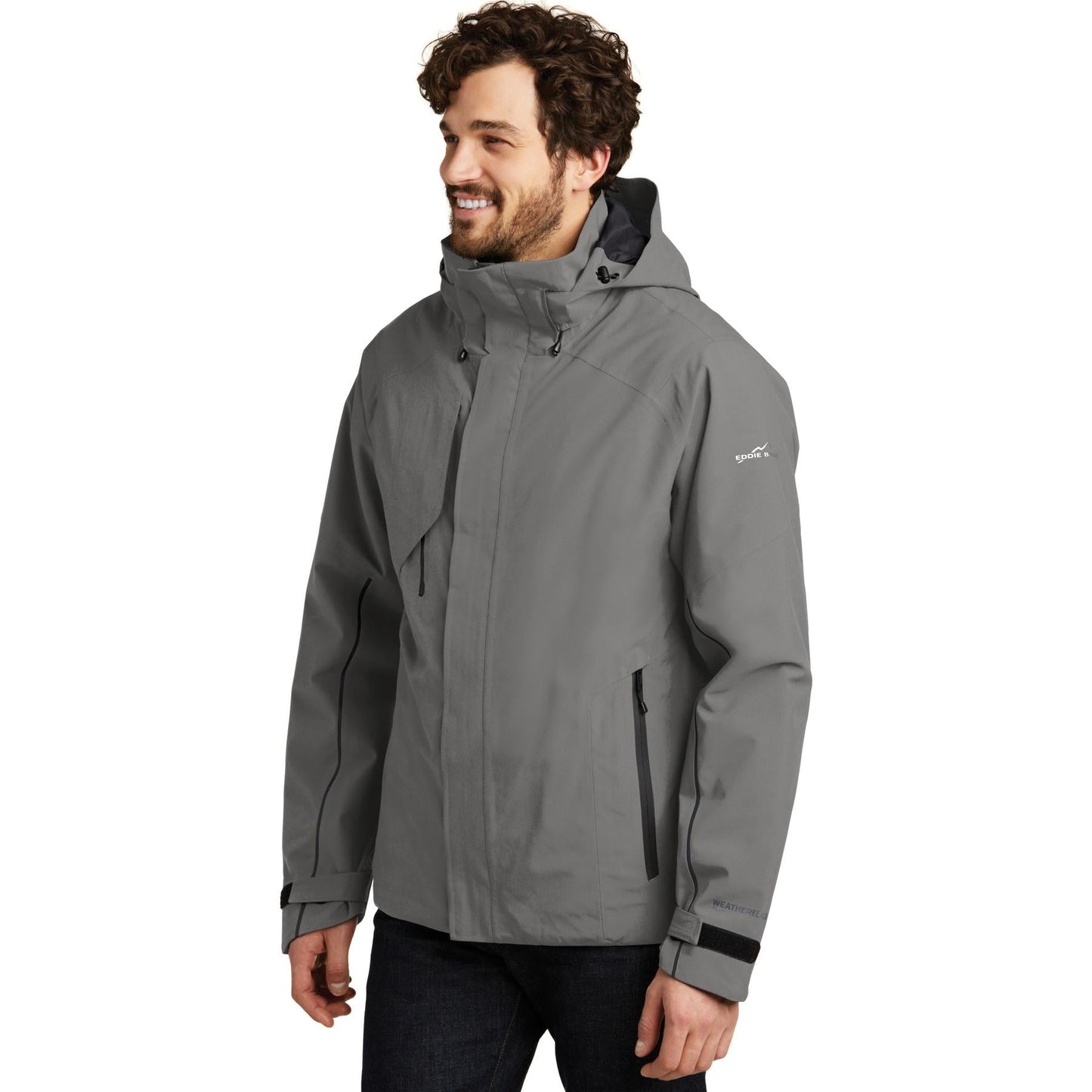 Black Insulated Jacket - Eddie Bauer - Weather Resistant