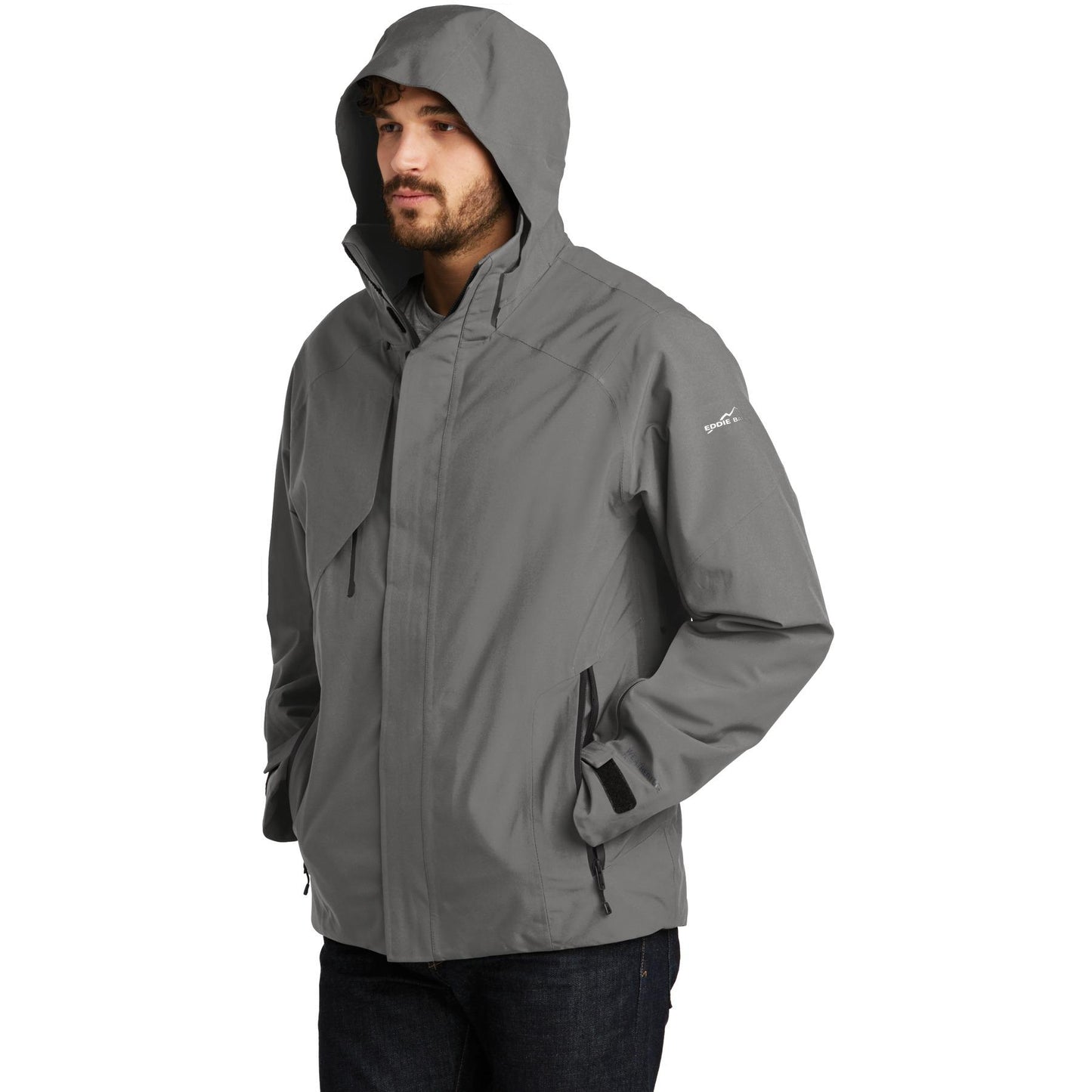 Black Insulated Jacket - Eddie Bauer - Weather Resistant