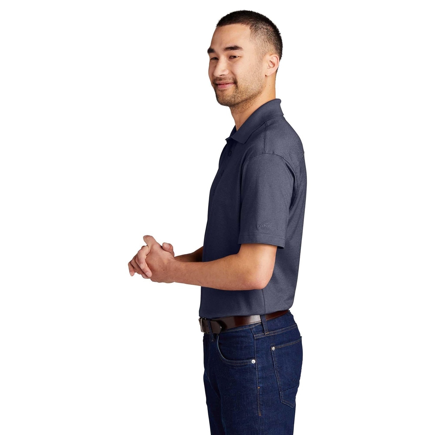 Black Performance Polo - Eddie Bauer - Moisture Wicking