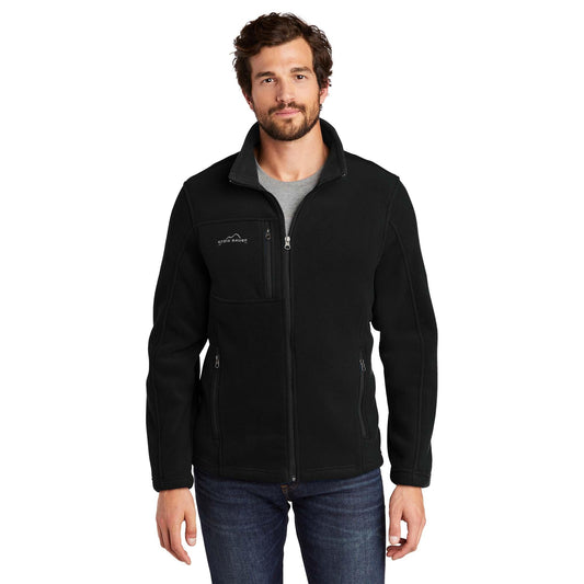 Black Fleece Jacket - Eddie Bauer - Cozy Design